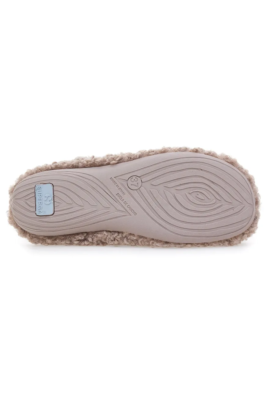 Ciabatte Taupe con Plantare estraibile Superga 10733