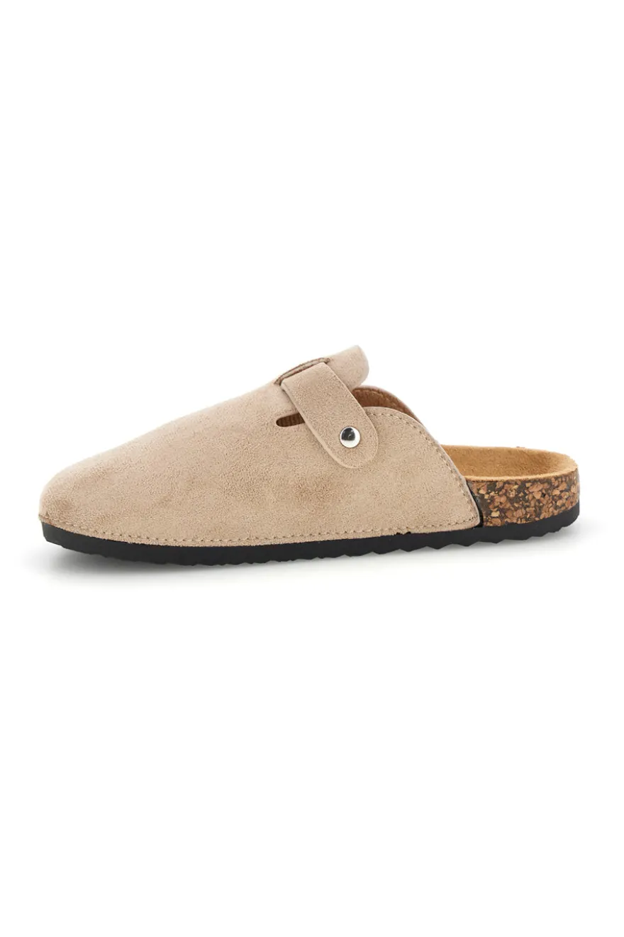 Ciabatte Tortora con Fibbia Animalier Pitt kids 14617