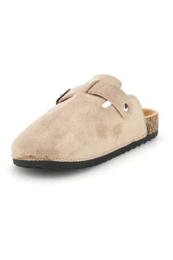 Ciabatte Tortora con Fibbia Animalier Pitt kids 14617