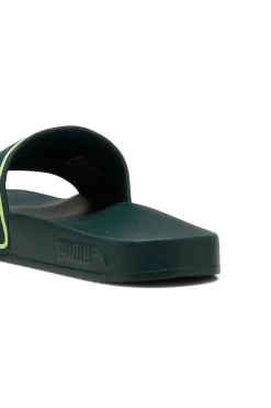 Ciabatte verde scuro con fascia imbottita Puma Leadcat 2.0