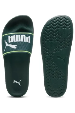 Ciabatte verde scuro con fascia imbottita Puma Leadcat 2.0