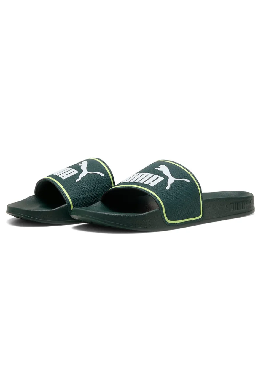 Ciabatte verde scuro con fascia imbottita Puma Leadcat 2.0