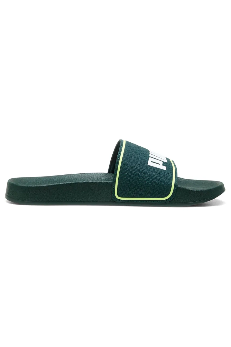 Ciabatte verde scuro con fascia imbottita Puma Leadcat 2.0