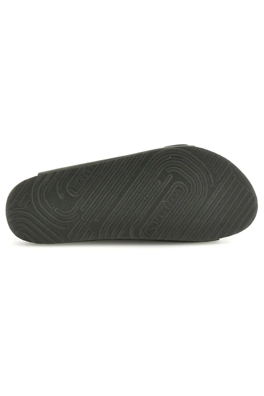Ciabatte Verdi con Doppia Fibbia Superga S11U171