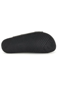 Ciabatte verdi con doppia fascia regolabile Made in Italy in vera pelle Superga S31T823