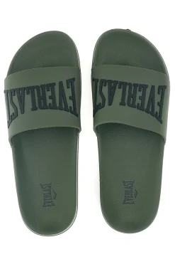Ciabatte verdi con logo Everlast EV068