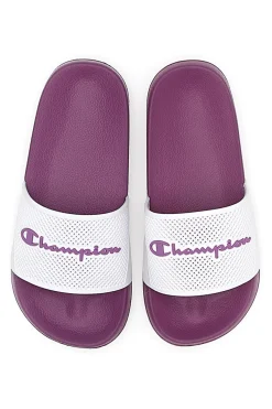 Ciabatte Viola con Fascia Bianca CHAMPION DTN21 G PS