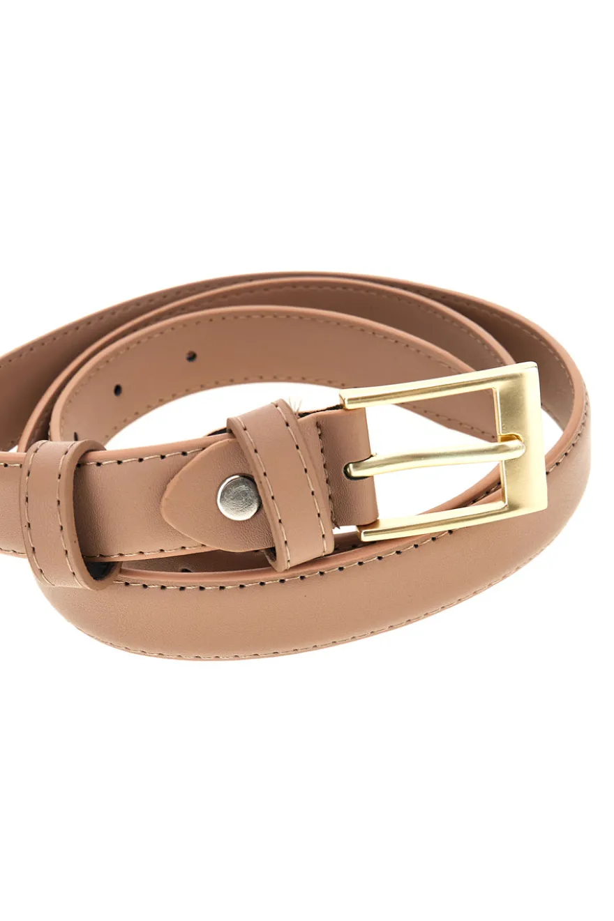 Cintura marrone con fibbia First lady WIS 0149 C