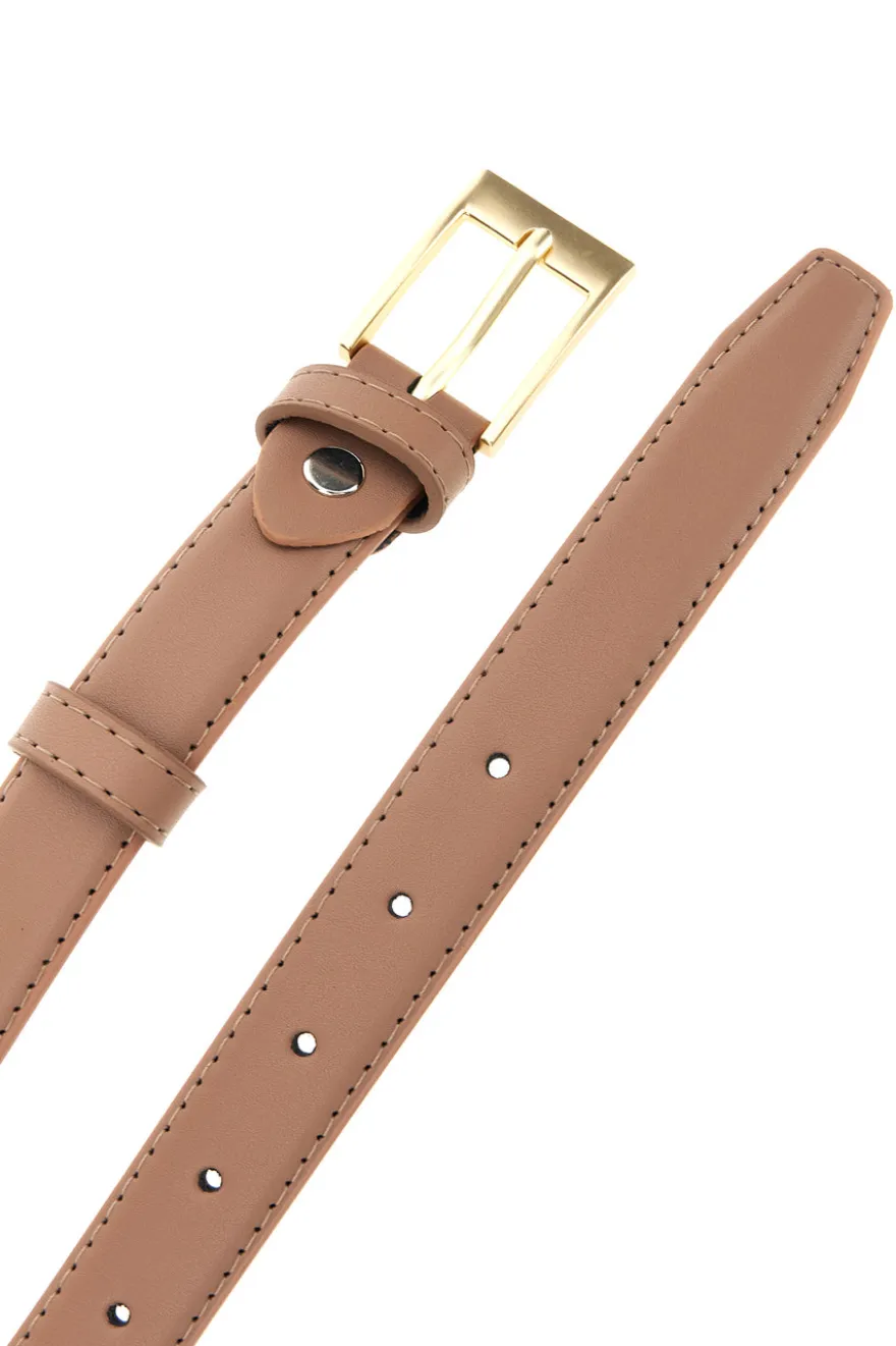 Cintura marrone con fibbia First lady WIS 0149 C