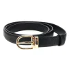 Cintura nero con fibbia First lady WIS 0149 B