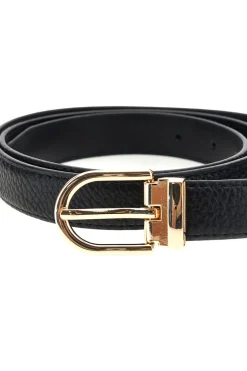 Cintura nero con fibbia First lady WIS 0149 B