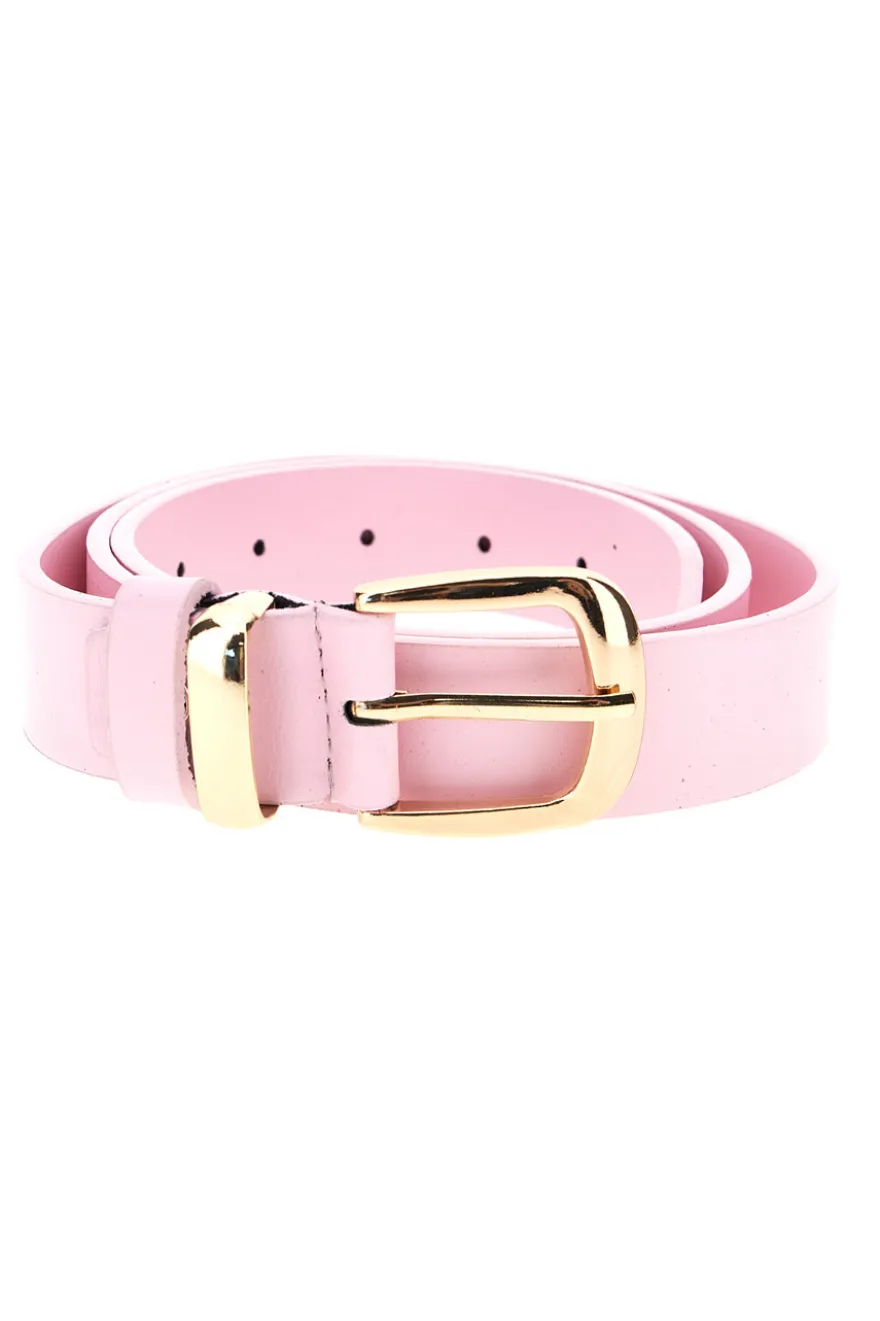 Cintura rosa con fibbia First lady WIS 0149 A