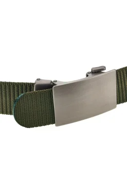 Cintura Verde Militare in Tessuto con Fibbia Automatica Indigeno Metropolitano PITTF63-A