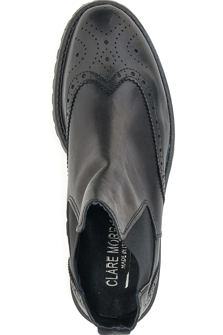Claremorris 508 schwarze Beatles-Stiefeletten