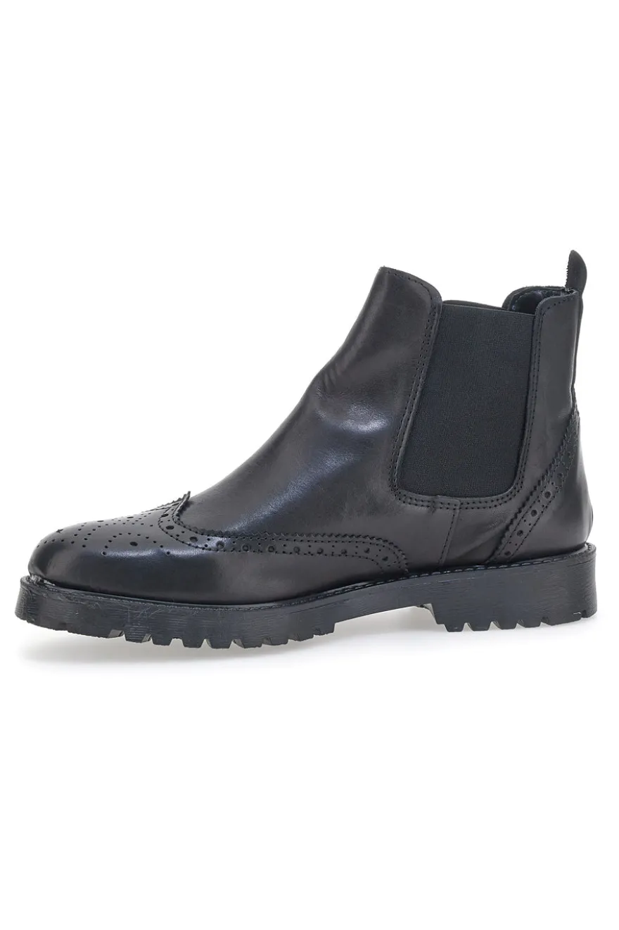 Claremorris 508 schwarze Beatles-Stiefeletten