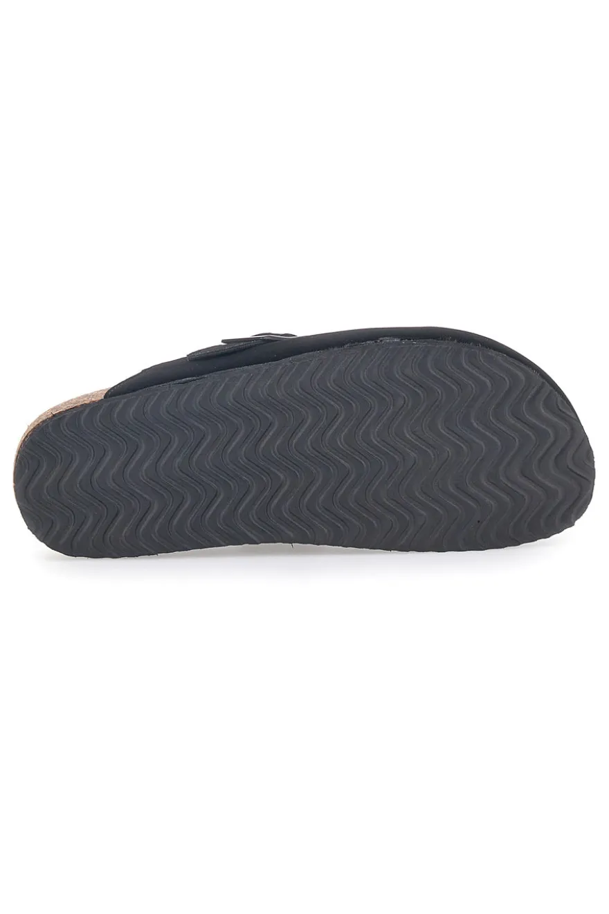 Clogs Neri con Fibbia Sweet Years 8384