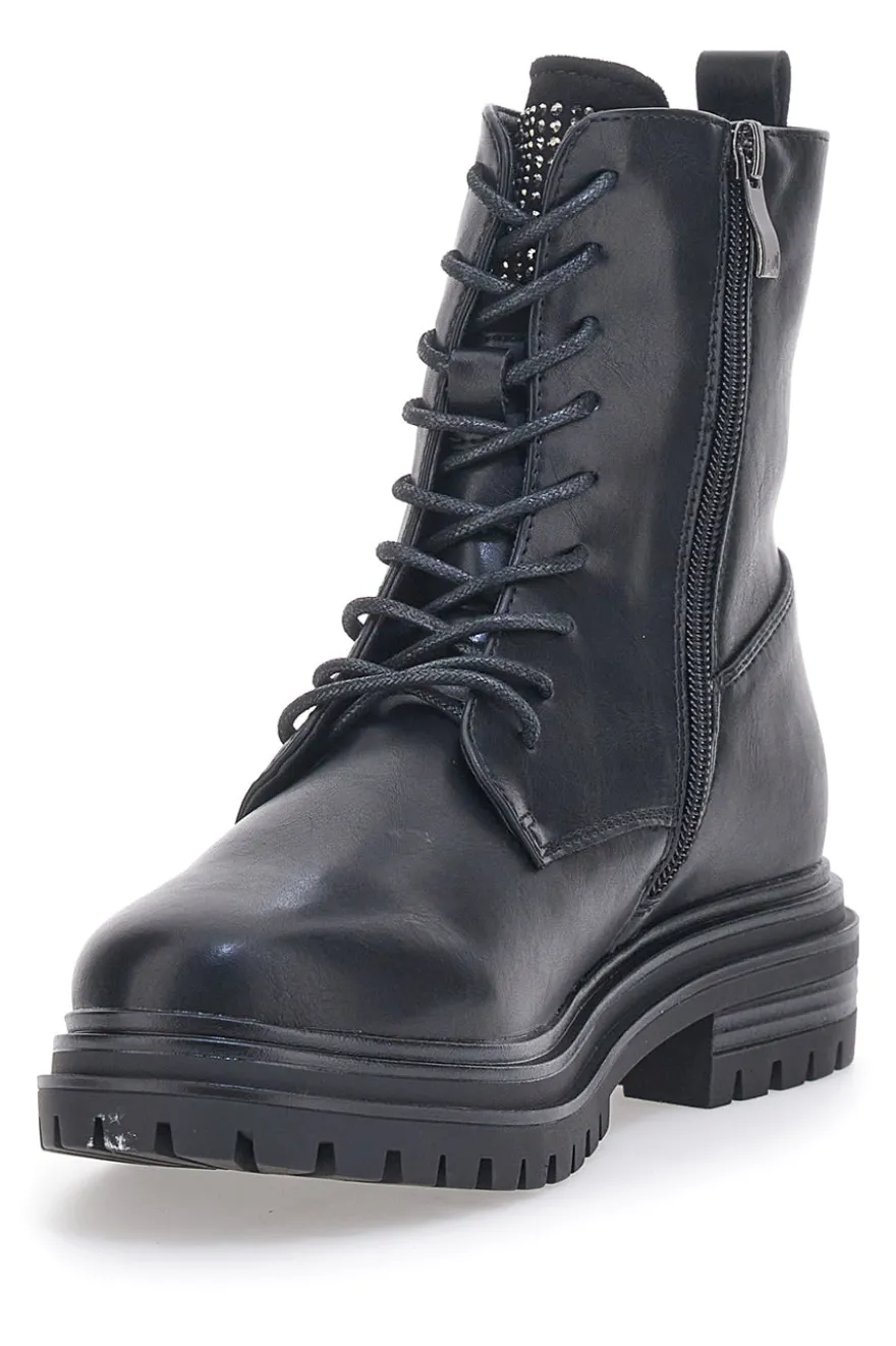 Combat Boots Neri Cafè Cost 200130A