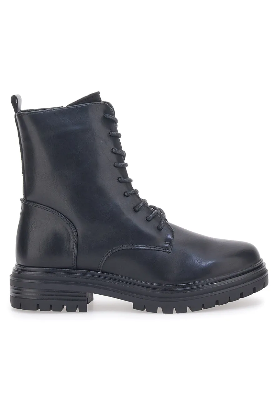 Combat Boots Neri Cafè Cost 200130A