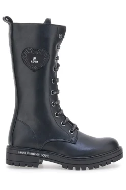 Combat Boots Neri Laura Biagiotti 8611