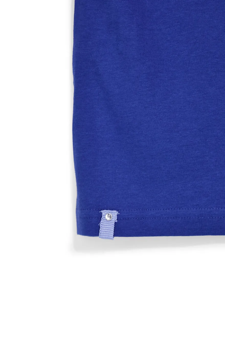 Completo blu con t-shirt e shorts Pitt kids PT-G-SE-9012