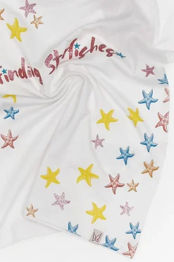 Completo T-shirt e Pantaloncini Grazie Mamma 03047 Bianco e Rosa