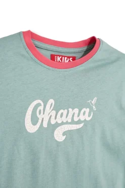 Completo verde con t-shirt e shorts Pitt kids PT-G-SE-9002