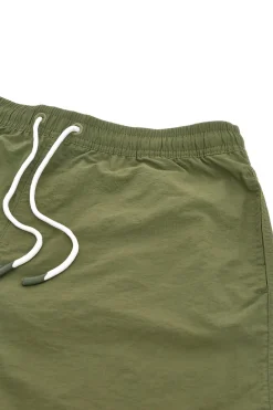 Costume Boxer Mare Verde da Uomo Con Tasche Aqu77 001