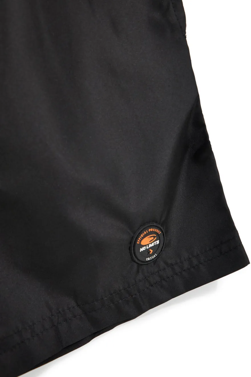 Costume da bagno nero con tasche laterali e tasca posteriore No limits MASS001S25