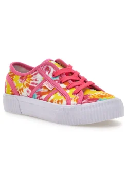 Coveri California Canvas Sneakers Fuxia