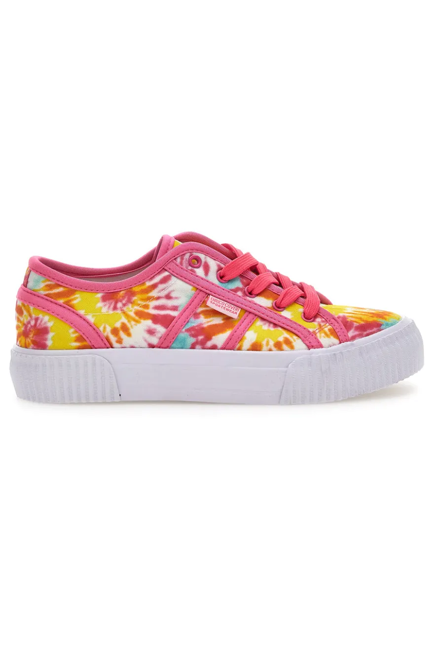 Coveri California Canvas Sneakers Fuxia