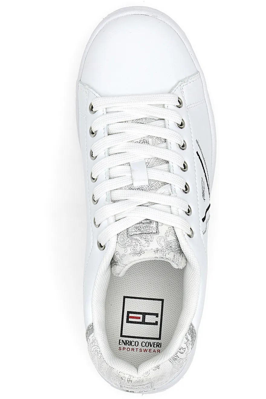 Coveri Nizza Fantasy Weiße Turnschuhe