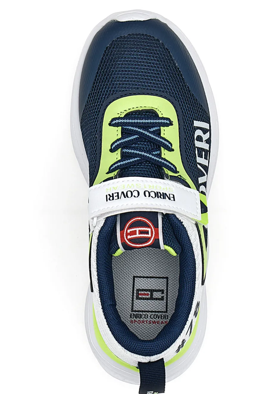 Coveri Sport Roller Blaue Turnschuhe