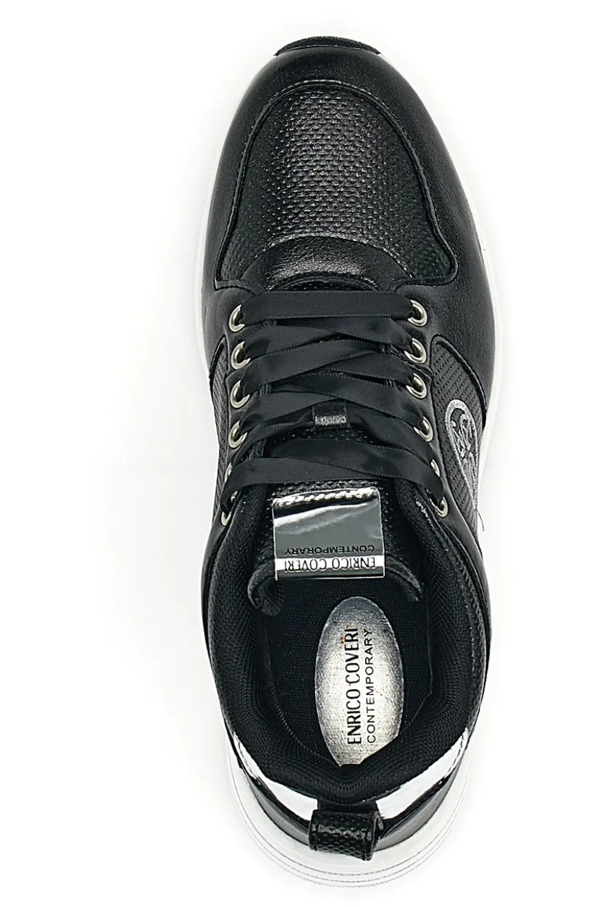 Coveri Wedge Sneakers 222761 Schwarz
