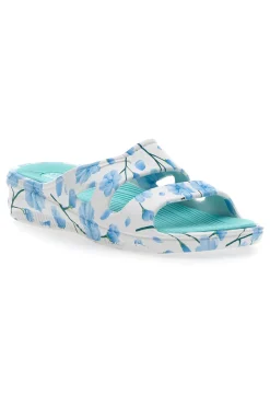 Coveri Worls 36 Blaue Gummipantoffeln