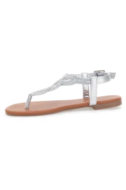 Danke Jewel Sandalen 5008 Silber