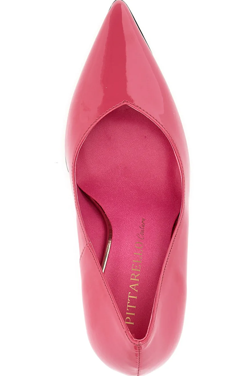 Décolleté A Punta Fucsia in vernice Pittarello Couture 157