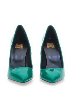Décolleté a Punta Pittarello Elite 193 Green in vernice