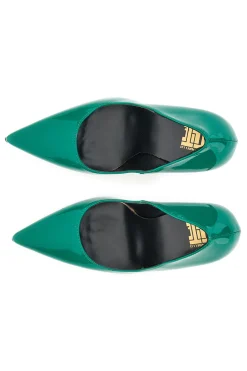 Décolleté a Punta Pittarello Elite 193 Green in vernice