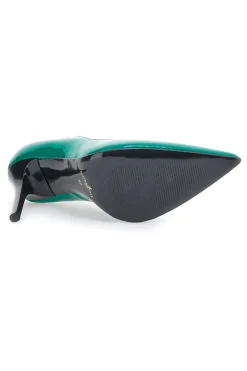 Décolleté a Punta Pittarello Elite 193 Green in vernice