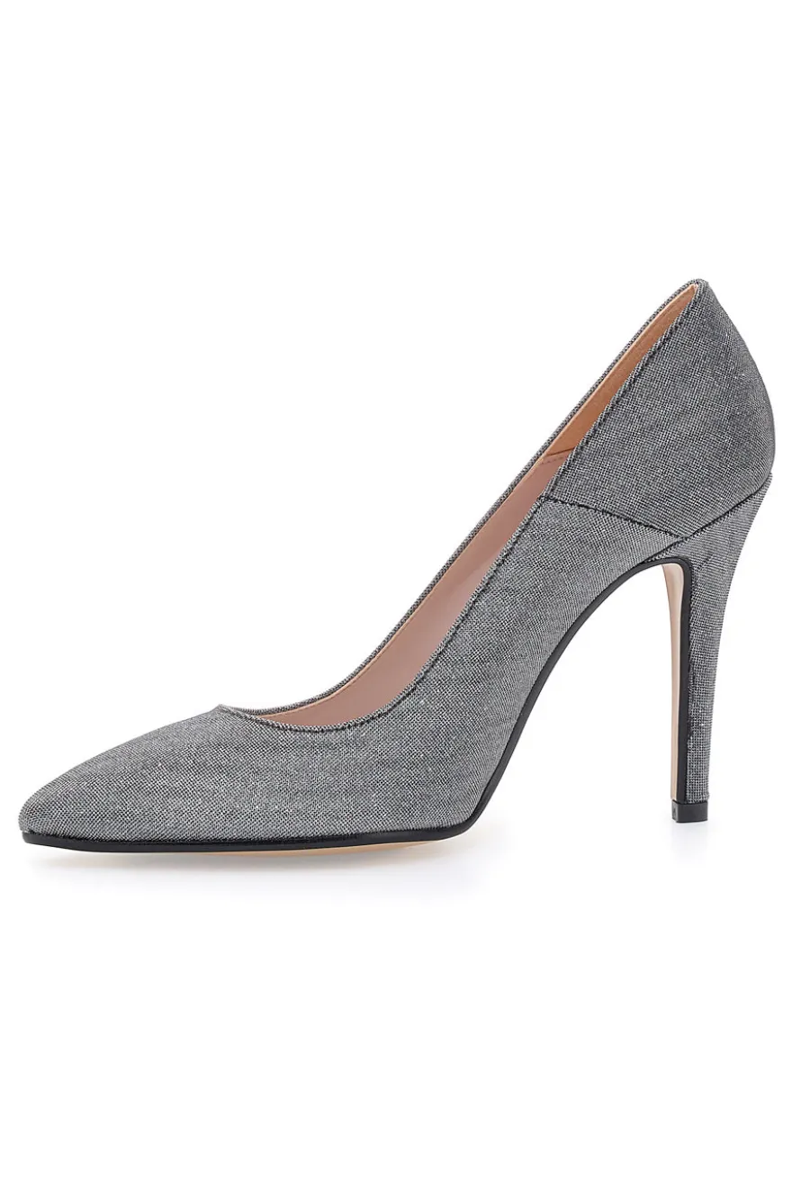 Dècolletè a stiletto nere con brillantini PITTARELLO ROMANTIC 2423