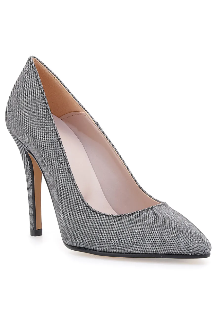 Dècolletè a stiletto nere con brillantini PITTARELLO ROMANTIC 2423
