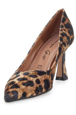 Décolleté animalier con tacco medio Francesca Gritti 3354
