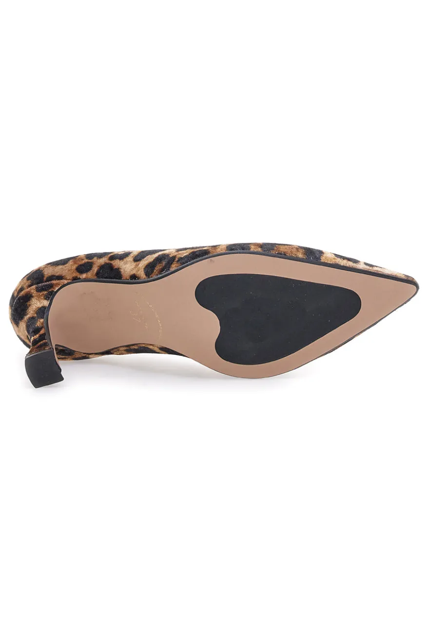 Décolleté animalier con tacco medio Francesca Gritti 3354