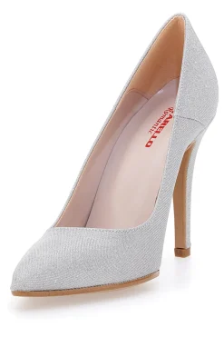 Décolleté Argento Tacco 10,5 Cm Pittarello Romantic 2423