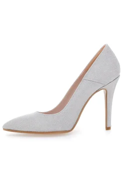 Décolleté Argento Tacco 10,5 Cm Pittarello Romantic 2423