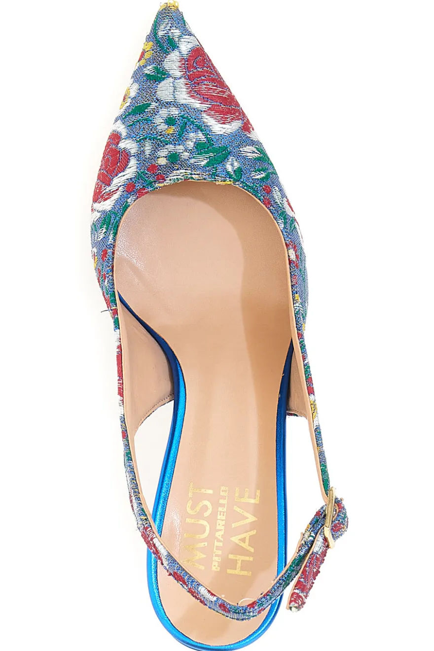Décolleté Azzurra Slingback Pittarello Must Have 383805