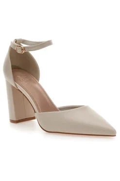 Décolleté Beige A Punta con Cinturino Alla Caviglia MON DIEU DO19813