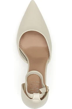 Décolleté Beige A Punta con Cinturino Alla Caviglia MON DIEU DO19813
