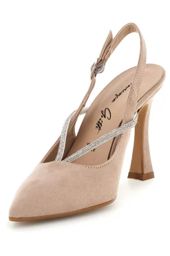 Décolleté beige con cinturino Francesca gritti 100