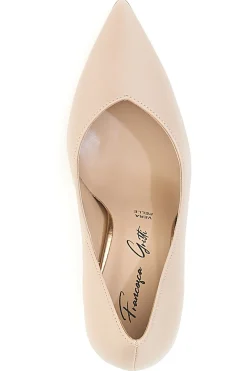 Décolleté beige con tacco Francesca Gritti 157
